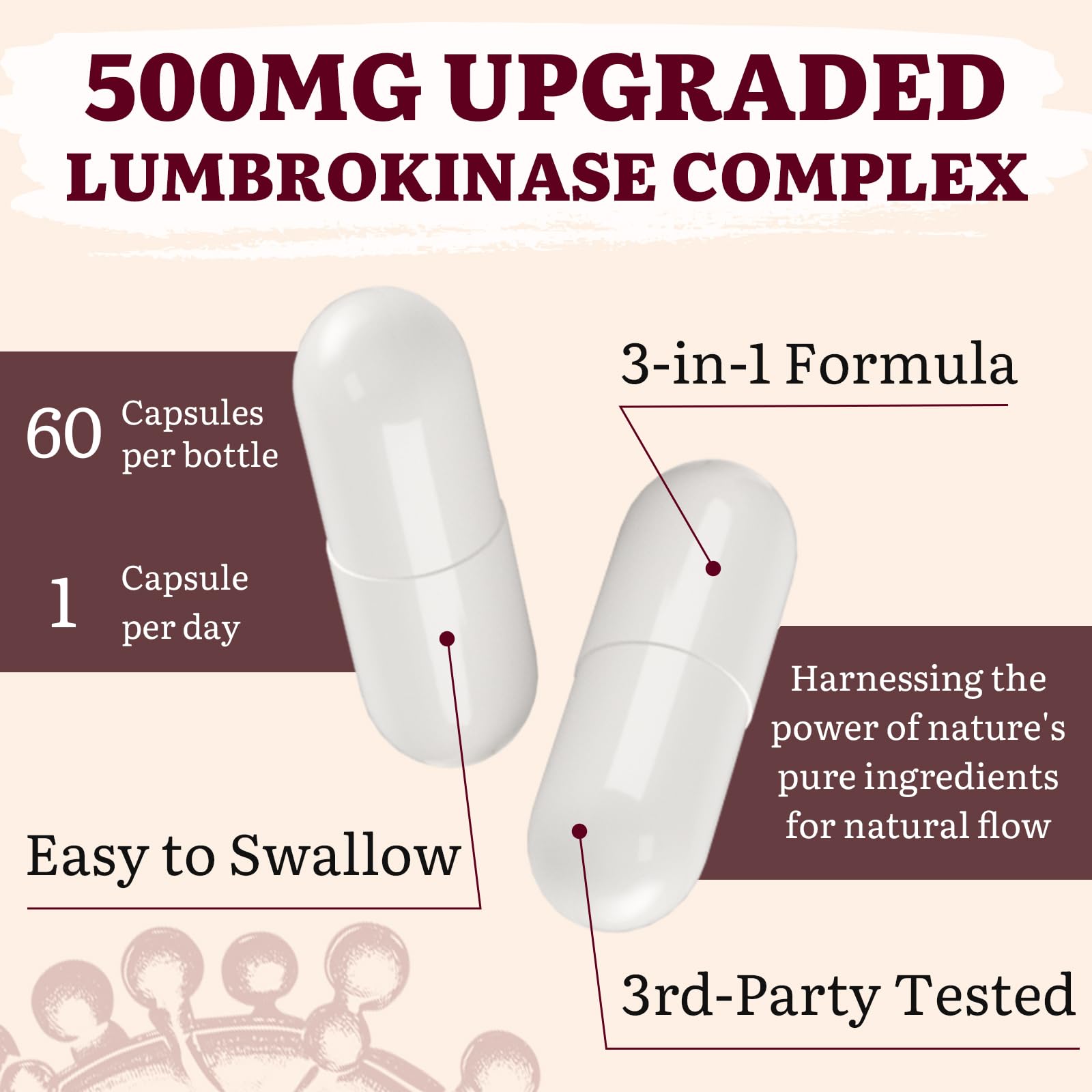Vegan, gluten-free and dairy-free capsule packaging