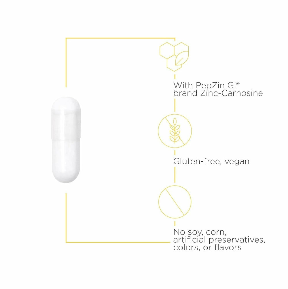 Vegan and gluten-free dietary supplement label