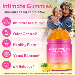 Vegan and gluten-free feminine balance gummies