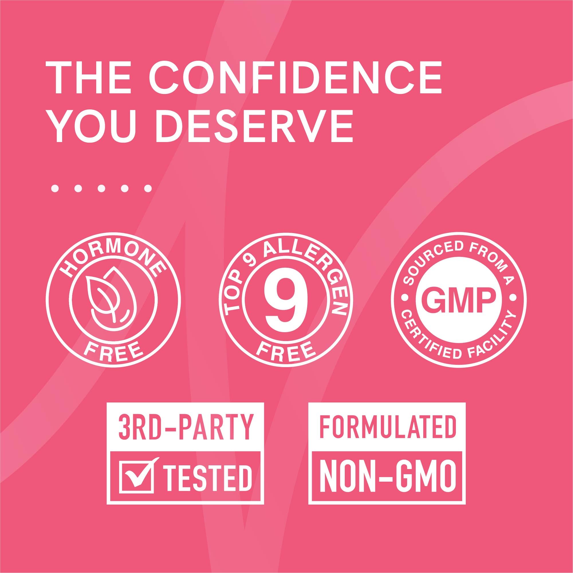 Vegan, gluten-free, non-GMO inositol supplement 240-count