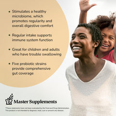 Vegan, gluten-free probiotic formula