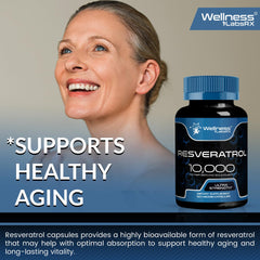 Vegan and gluten-free resveratrol capsules