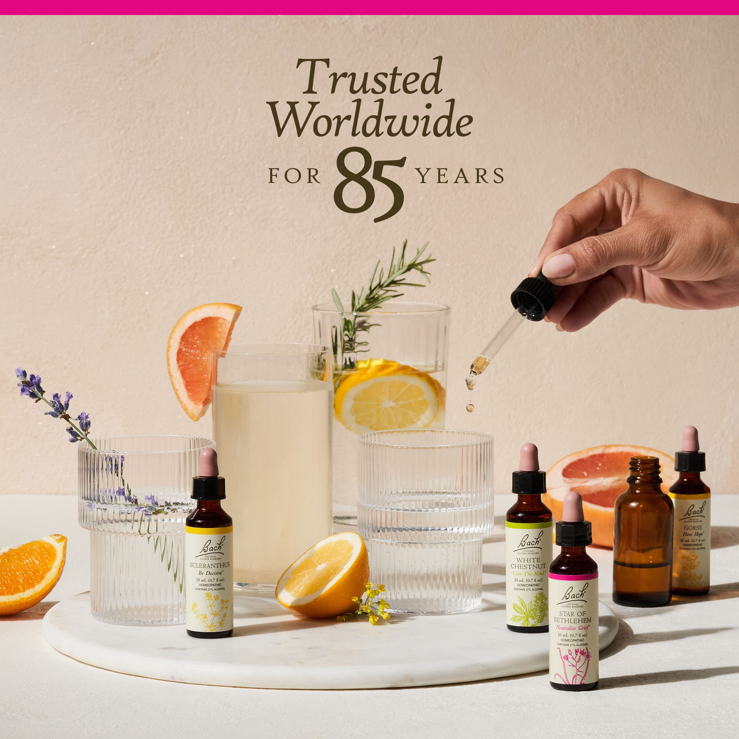 Ingredients showing vegan, gluten-free, and sugar-free claim