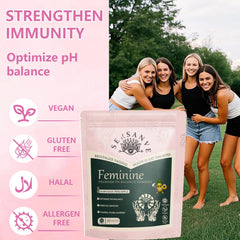 Vegan, gluten-free, and Halal certified label
