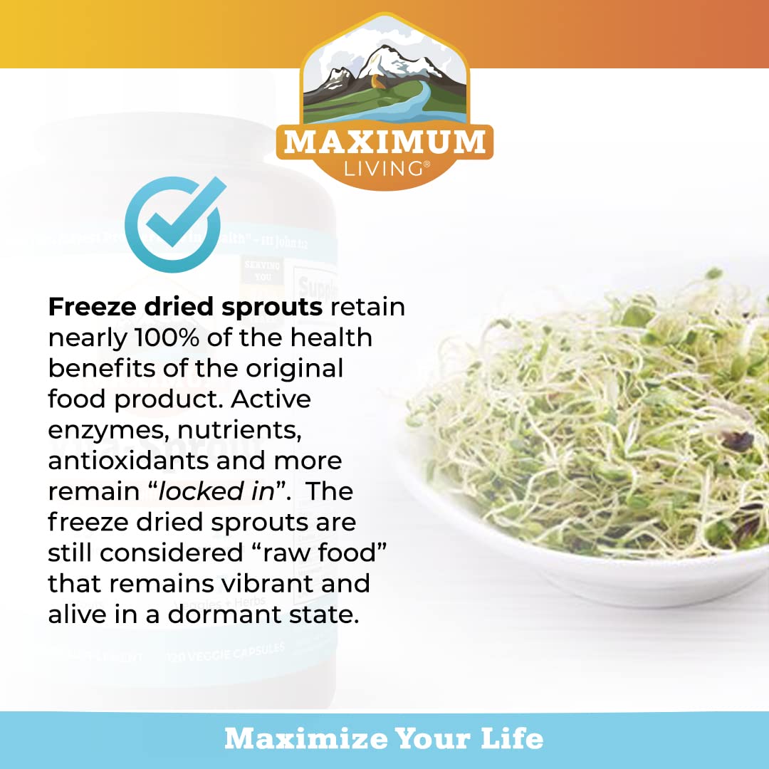 Vita-Sprout vegan and GMO-free vegetables