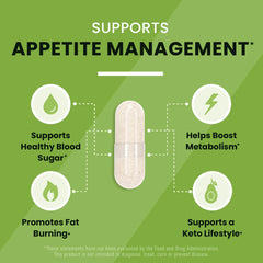 Vegan and gluten-free green tea fat burner capsules