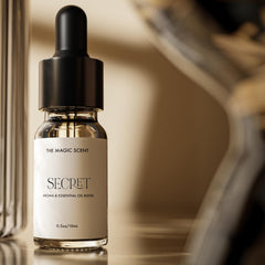 Vegan hypoallergenic diffuser oil label