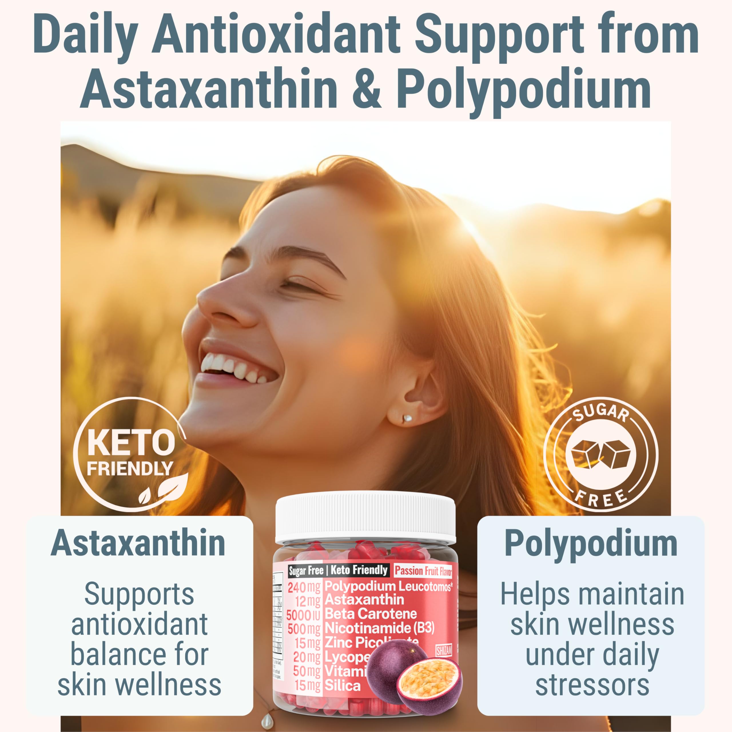 Vegan and Keto-friendly gummy vitamins