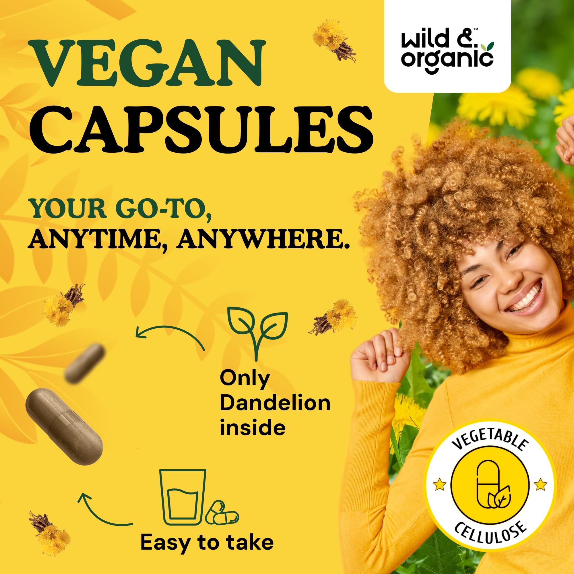 Vegan / plant-based icon indicating vegan-friendly