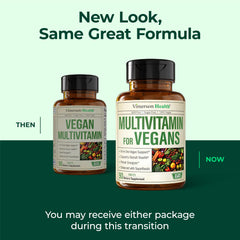 Close-up of product label displaying 23 essential nutrients