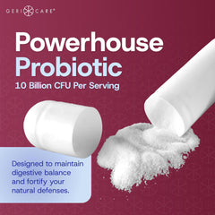 Vegan and non-GMO allergy-friendly probiotic label