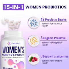 Vegan, non-GMO probiotic capsules