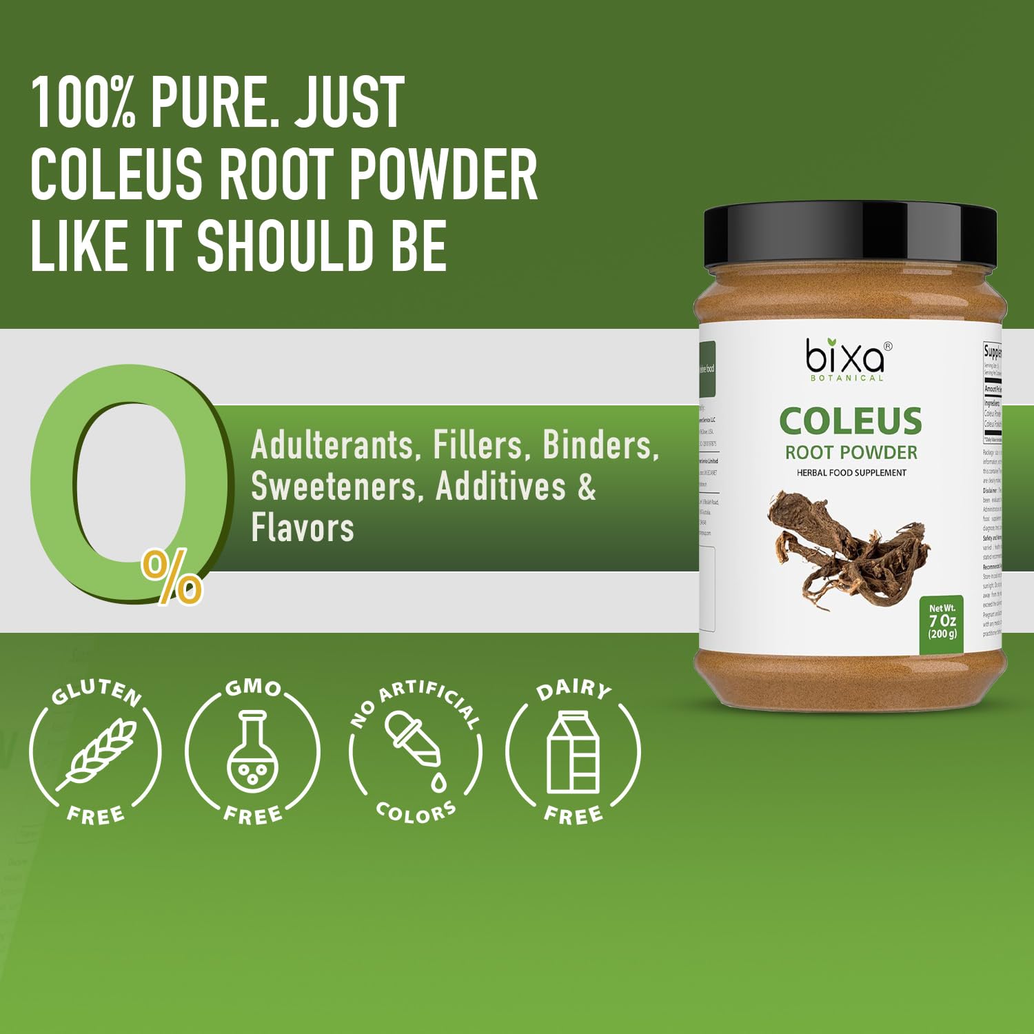Vegan and Non-GMO Forskolin powder