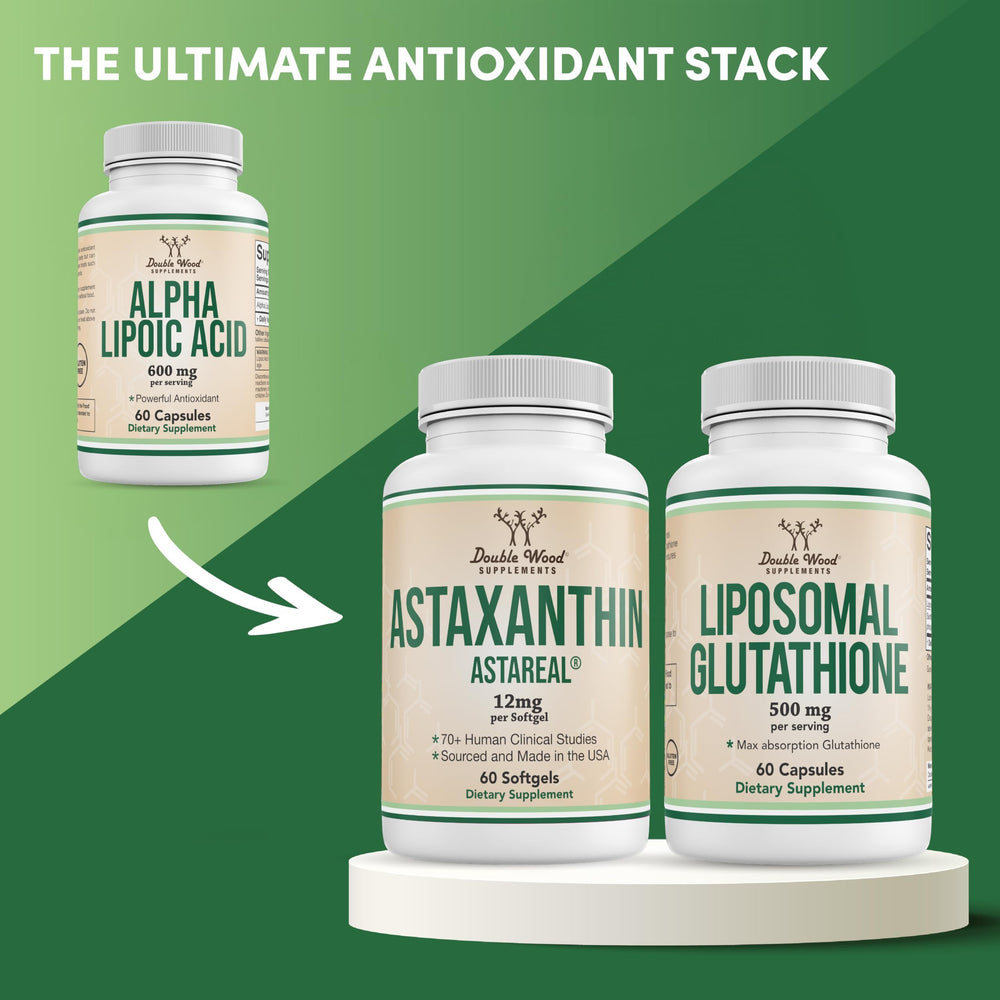 Vegan, non-GMO, gluten-free Alpha Lipoic Acid 600mg