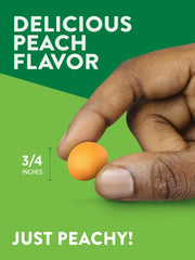 Icons indicating vegan, non-GMO and gluten-free