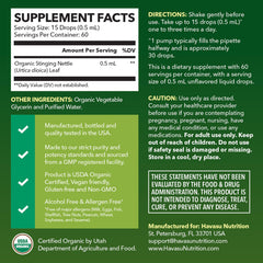 Vegan, Non-GMO, Gluten-Free label