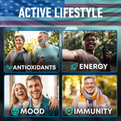 Vegan, non-GMO and gluten-free supplement label