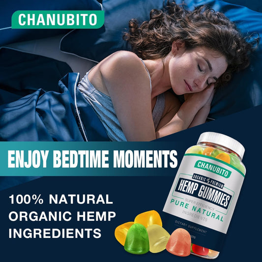 Vegan, non-GMO hemp gummies
