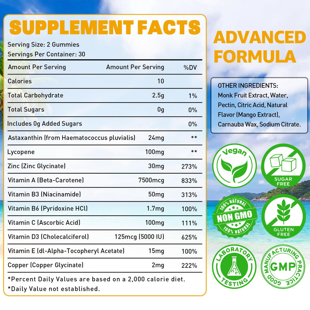 Vegan non-GMO label on product packaging