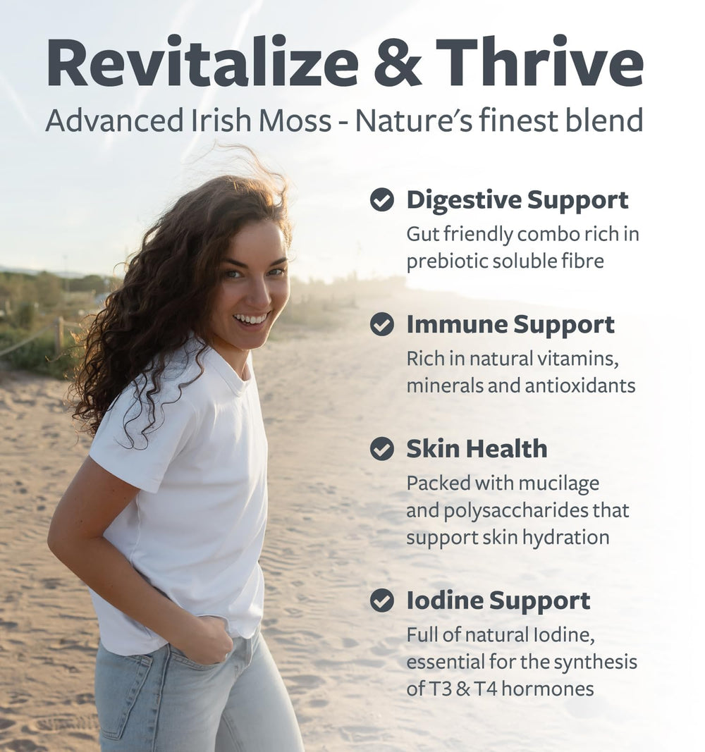 Vegan Non-GMO Sea Moss Capsules