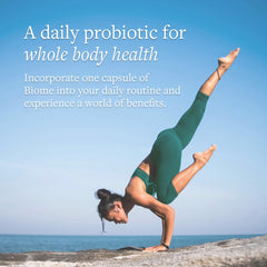 Icon indicating vegan-friendly, non-GMO, USA-manufactured probiotic