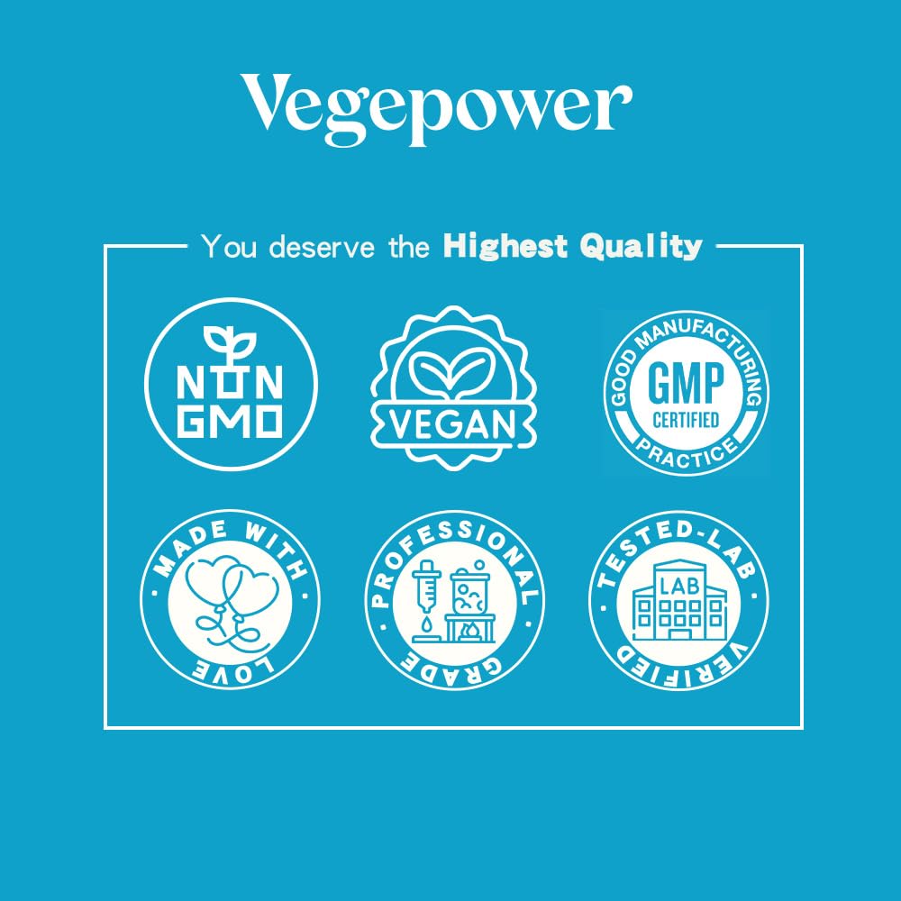 Heart, brain, and joints health icons with vegan DHA text