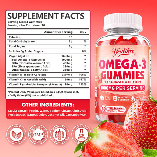 Gummies 60-count packaging