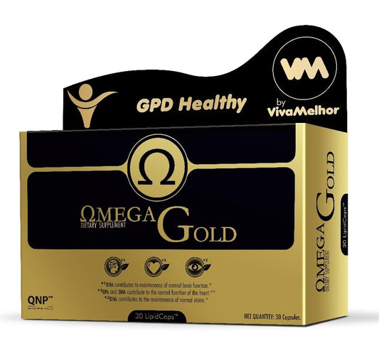 Vegan Omega Gold bottle front view