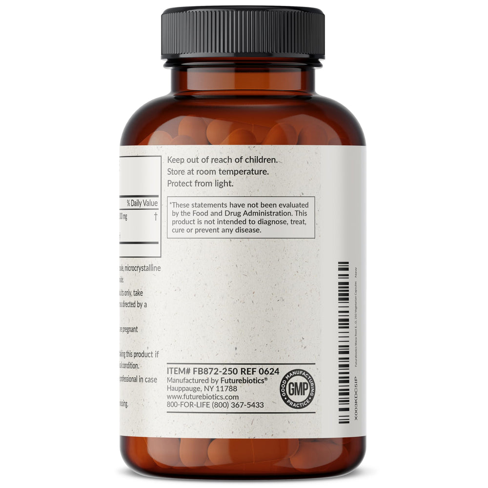Vegan vegetarian formula badge for Maca Root Extra Strength