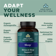 Vegan and vegetarian friendly Ashwagandha sleep support