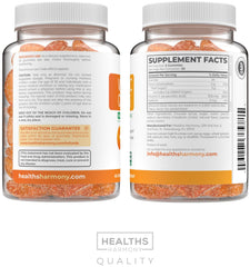 1-month supply visual for vegan vitamin C gummies