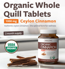 Vegan capsules of Ceylon Cinnamon supplement