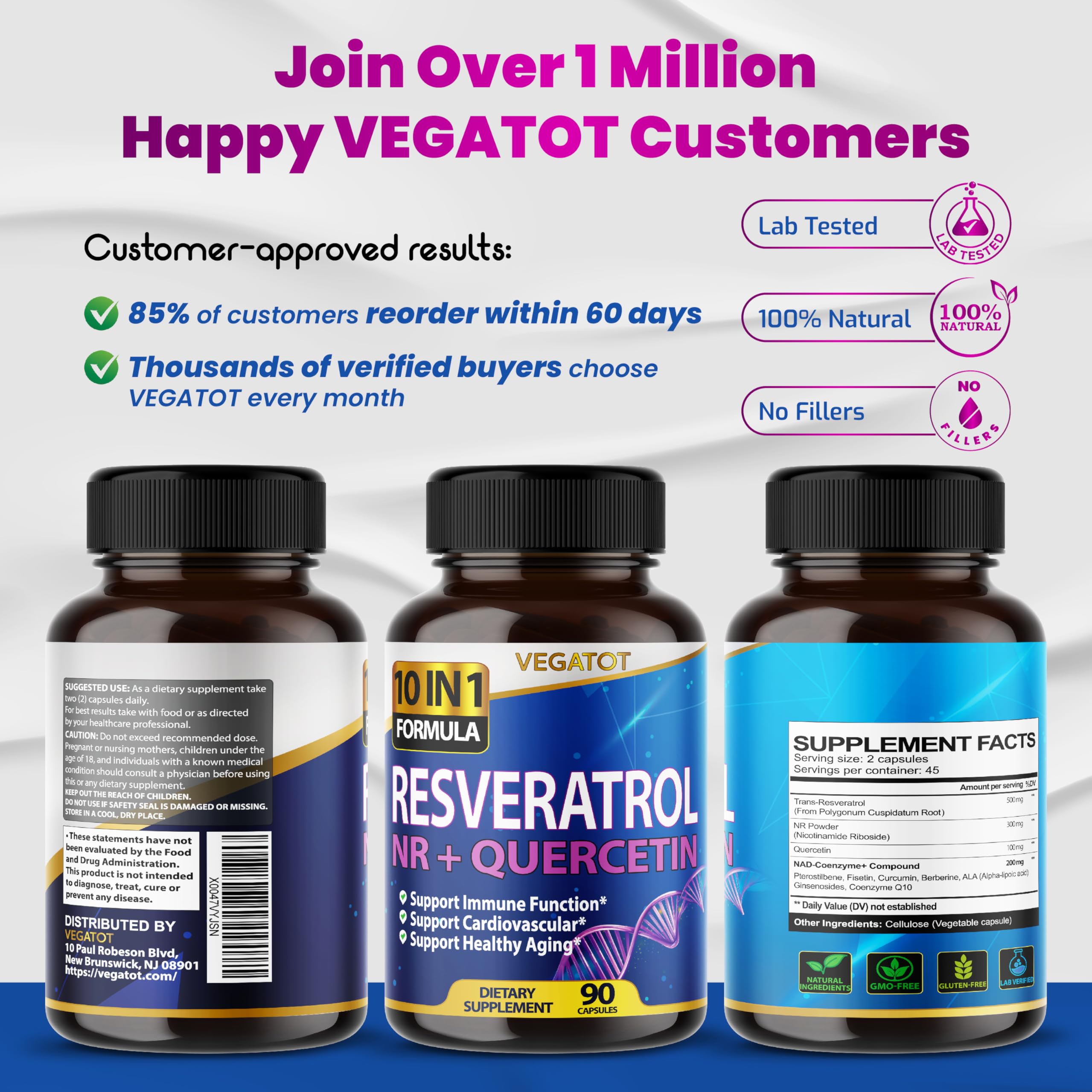 Natural antioxidant blend for healthy aging