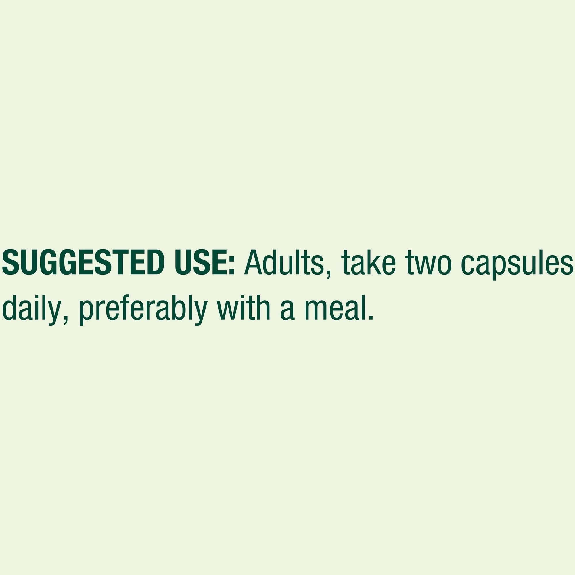 60-count vegetarian Ashwagandha capsules in bottle