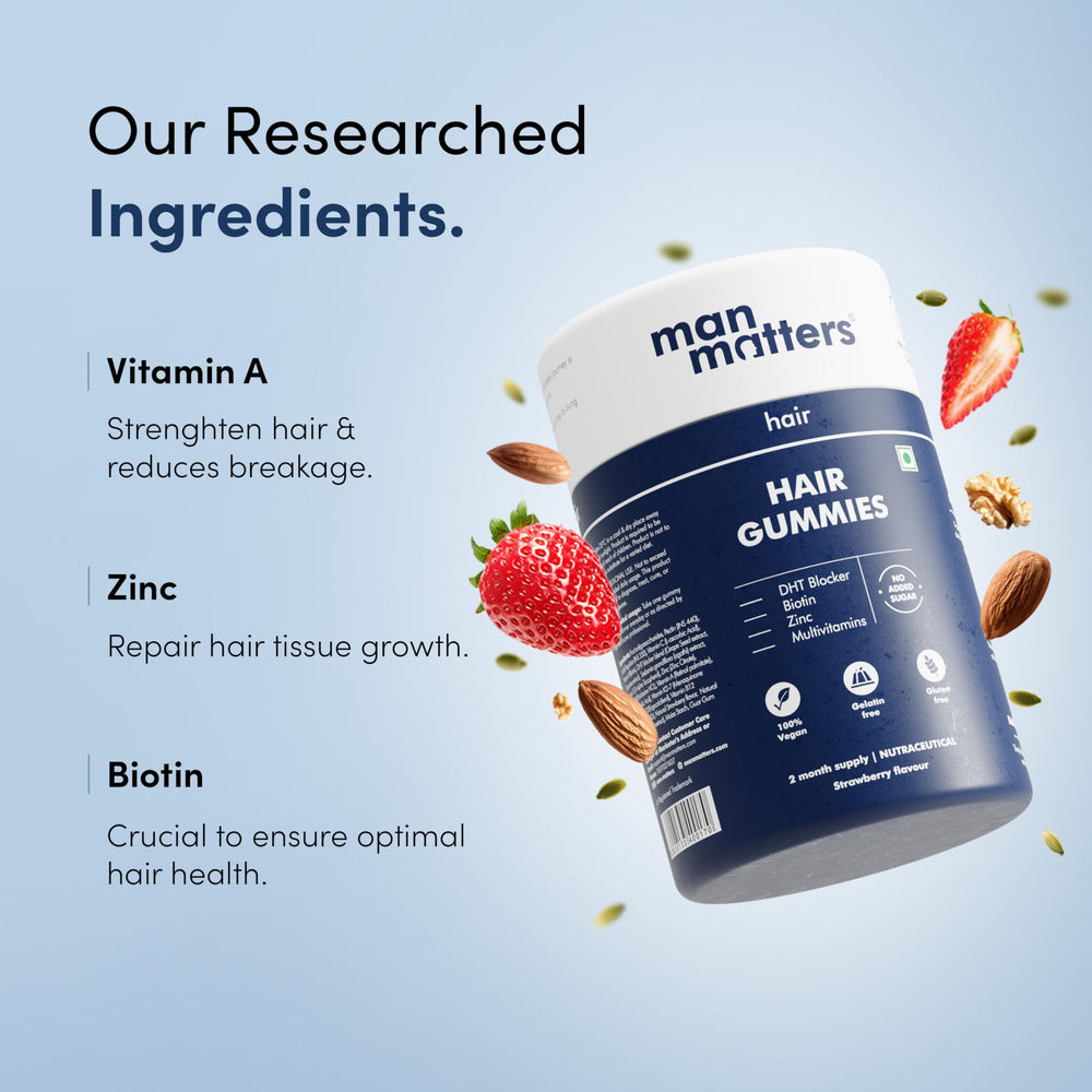 Vegetarian biotin gummies