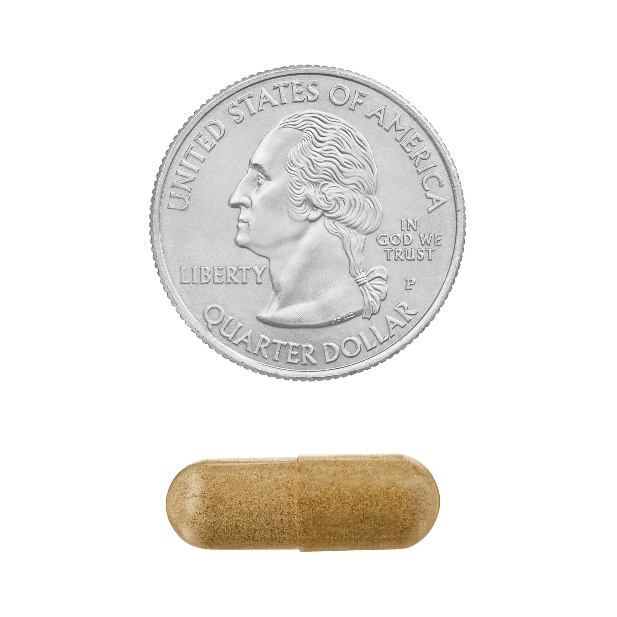 Close-up of vegetarian capsules