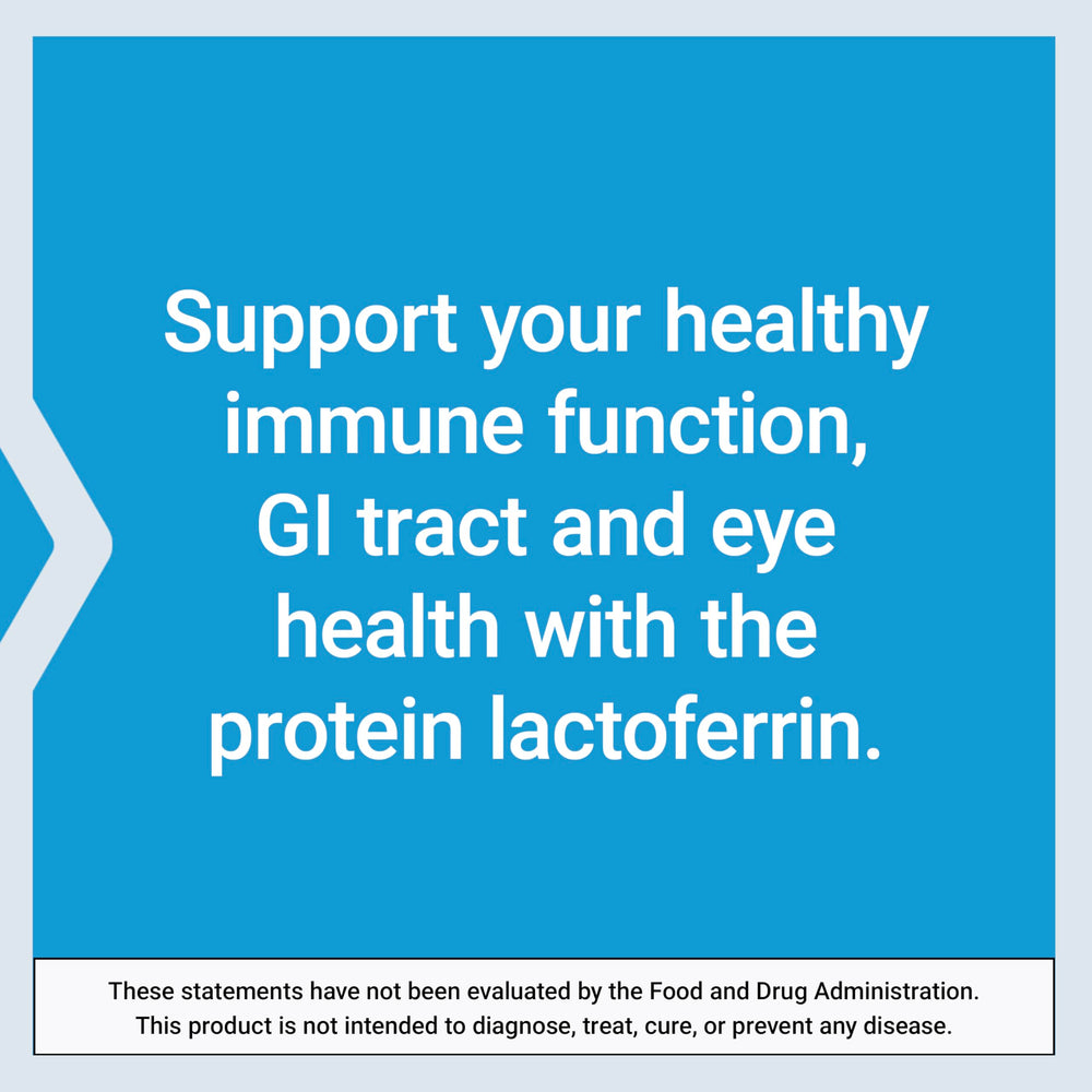 Vegetarian capsules of Life Extension Lactoferrin Caps