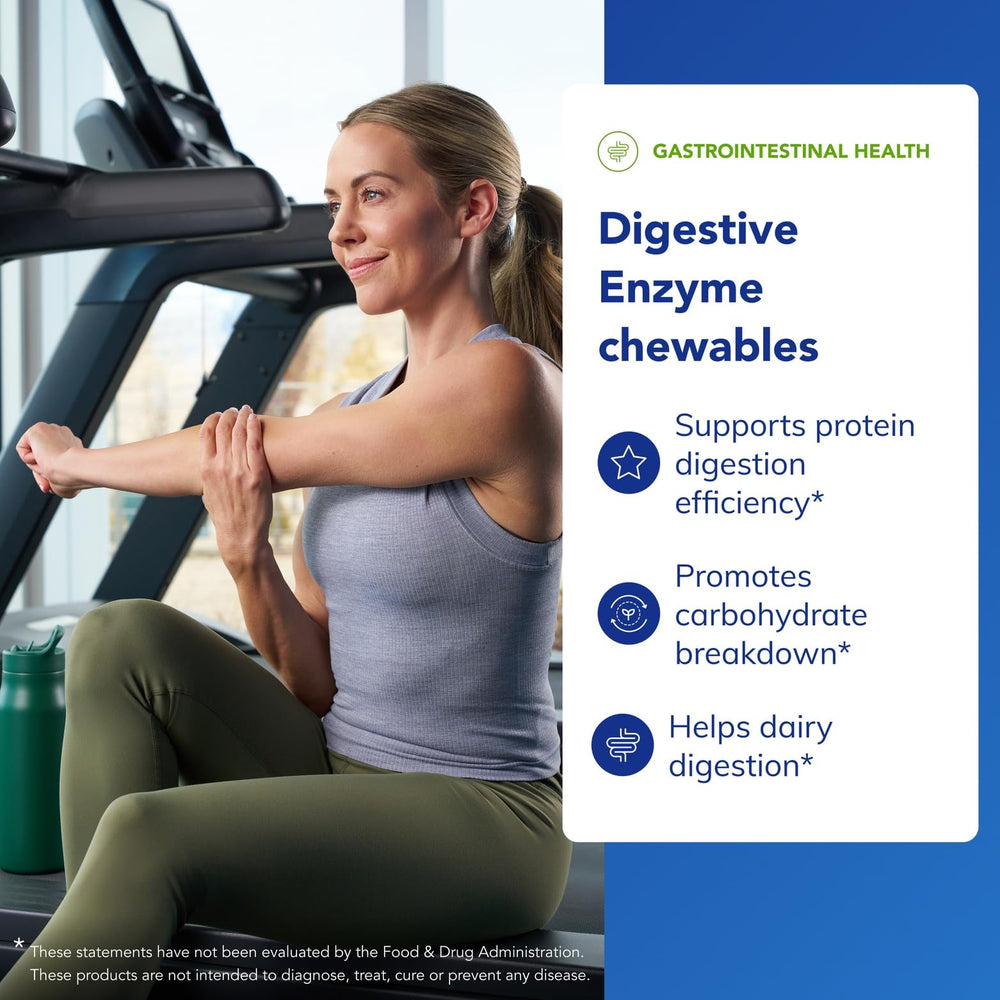 Illustration of vegetarian digestive enzyme blend