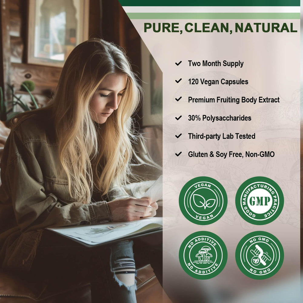 Vegetarian friendly label (no gelatin, dairy-free)
