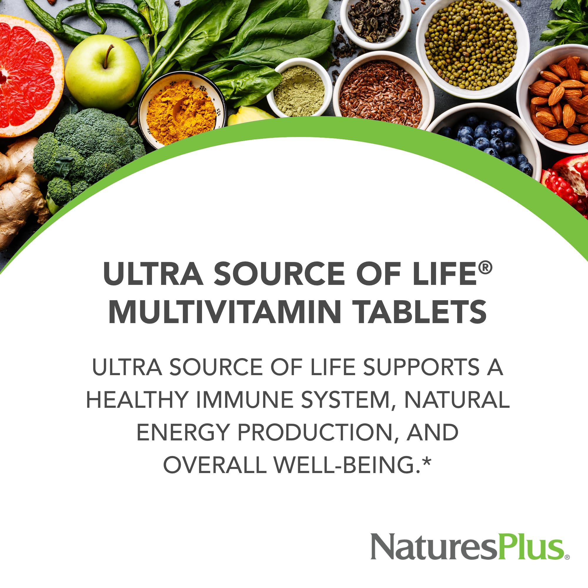 Vegetarian and gluten-free multivitamin supplement bottle