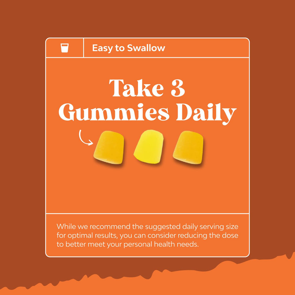 Gummy vitamin supplement for men and women