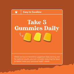 Gummy vitamin supplement for men and women