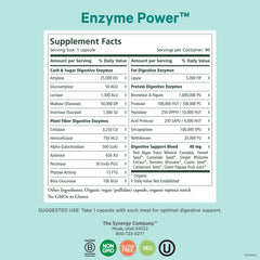 Vegetarian plant-based digestive enzymes
