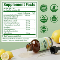Ashwagandha ingredient in VEGETUSMAX Cortisol Drops