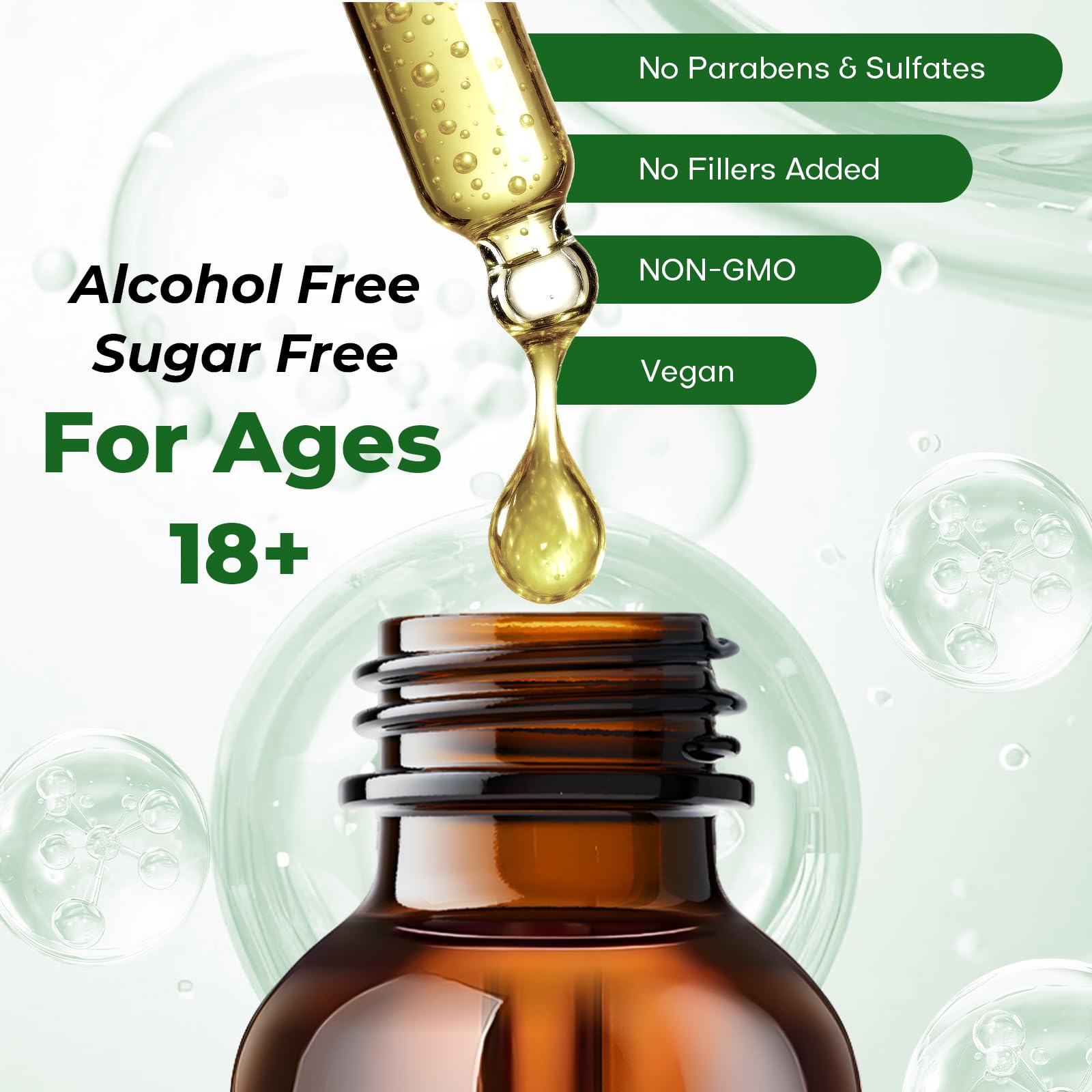 Lion's Mane mushroom for cognitive support in VEGETUSMAX Cortisol Drops