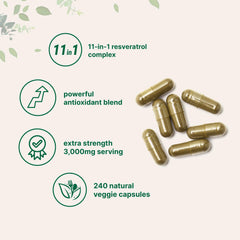 Natural veggie capsules - non-GMO