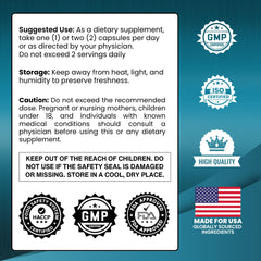 VegHerbs Retina Clear Pro ingredients panel close-up for transparency.