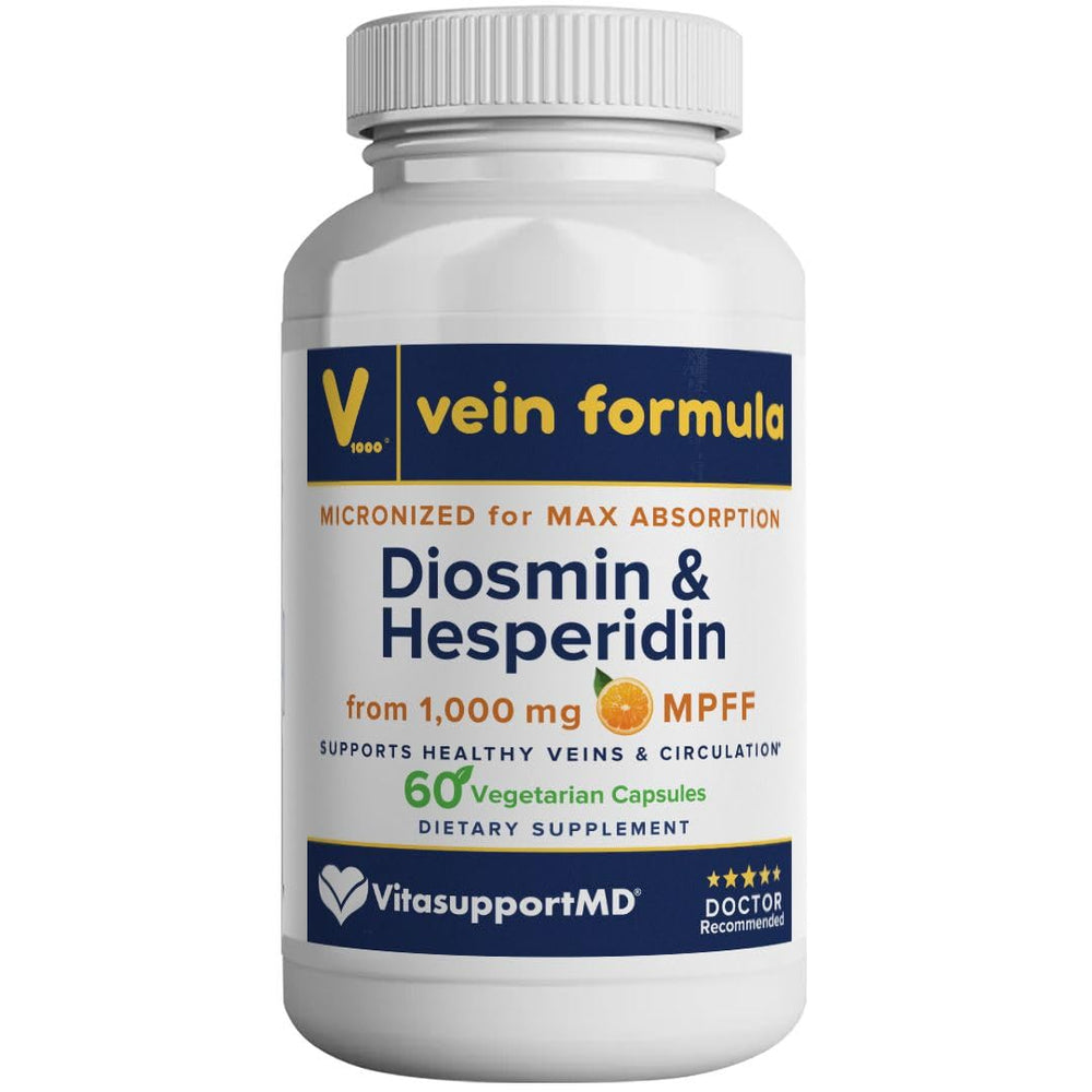 Vein Formula bottle with Diosmin Hesperidin 1000 mg - 60 capsules