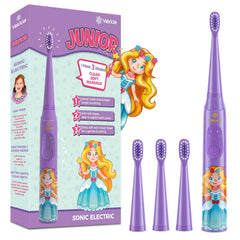 Vekkia Kids purple electric toothbrush front view