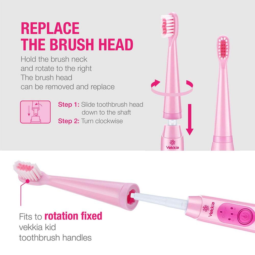 3D curved bristles design for gentle cleaning